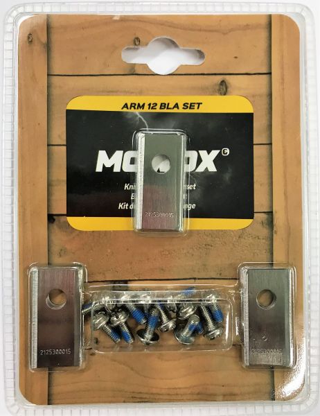 Mowox® ARM 12 BLA SET Messerset für Mähroboter