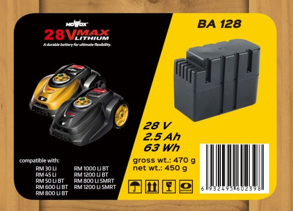 Mowox® BA 128 Batteria per tosaerba robotizzato