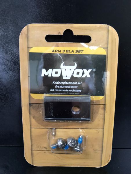 Mowox® ARM 3 BLA SET Jeu de lames pour tondeuse-robot