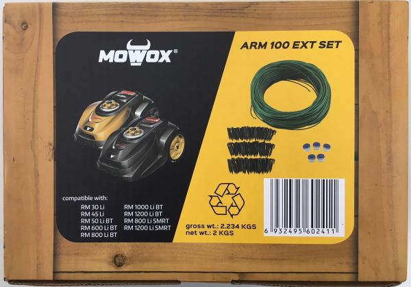 Mowox® ARM 100 EXT SET Uitbreidingsset voor robotmaaiers